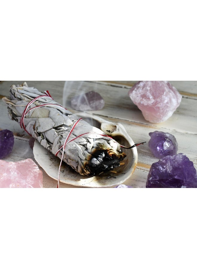 Alternative Imagination White Sage Sticks 2 Pack - 6 Inch Natural Smudge Sticks for Sage Smudge Kit Refill, Meditation Accessories, Witchcraft Supplies, Spiritual Cleansing, Spiritual Gifts - Alternative Imagination - Image 4